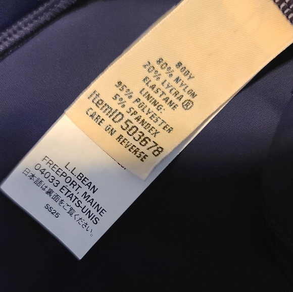 L.L. Bean Women's Lined Swim Shorts - Picture 3 of 6